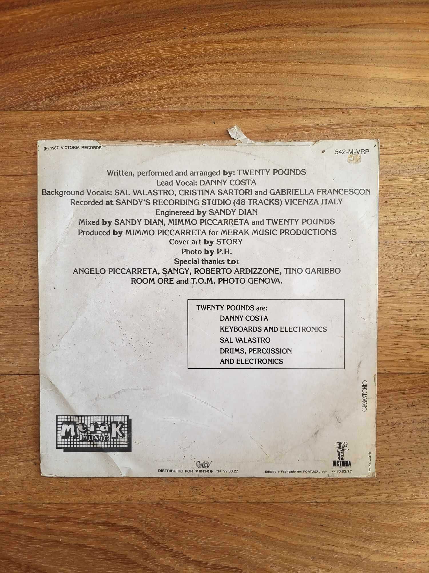 Disco Vinil | "Do It For Love", Twenty Pounds