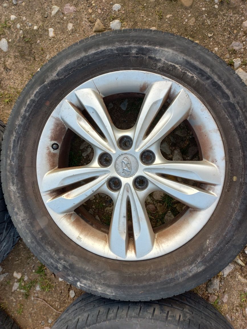 Felgi aluminiowe alufelgi hyundai ix35 17 cali 5x114.3