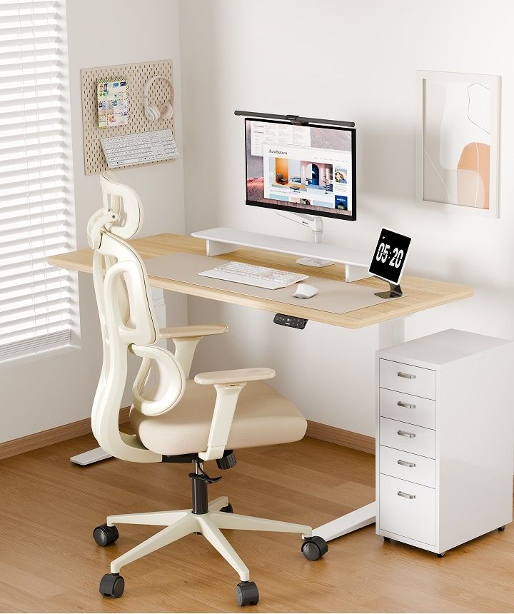 Kolorowe Ergonomiczne Krzesło z Poduszką Przypominającą Chmurę