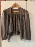 Khaki bluzka/ narzutka r. 34 River Island, kardigan,