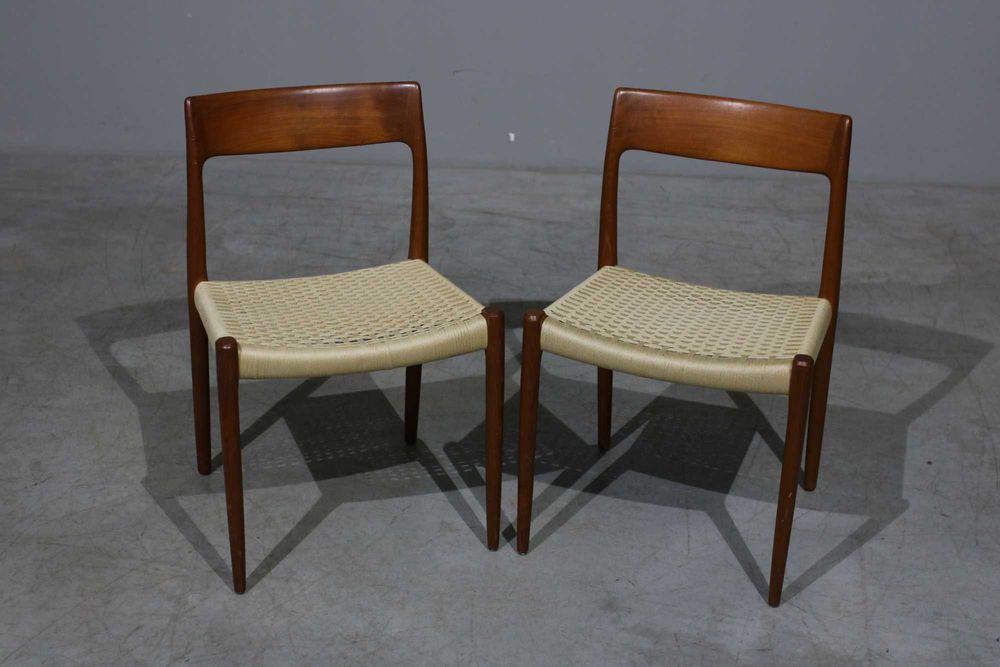 Cadeiras Niels O. Moller em teca | Danish Design