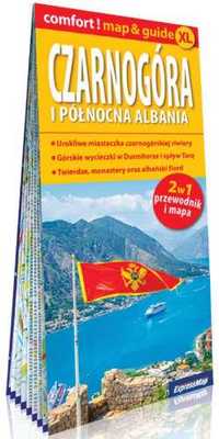 Comfort!map&guide XL Czarnogóra i pnł. Albania 2w1 - praca zbiorowa