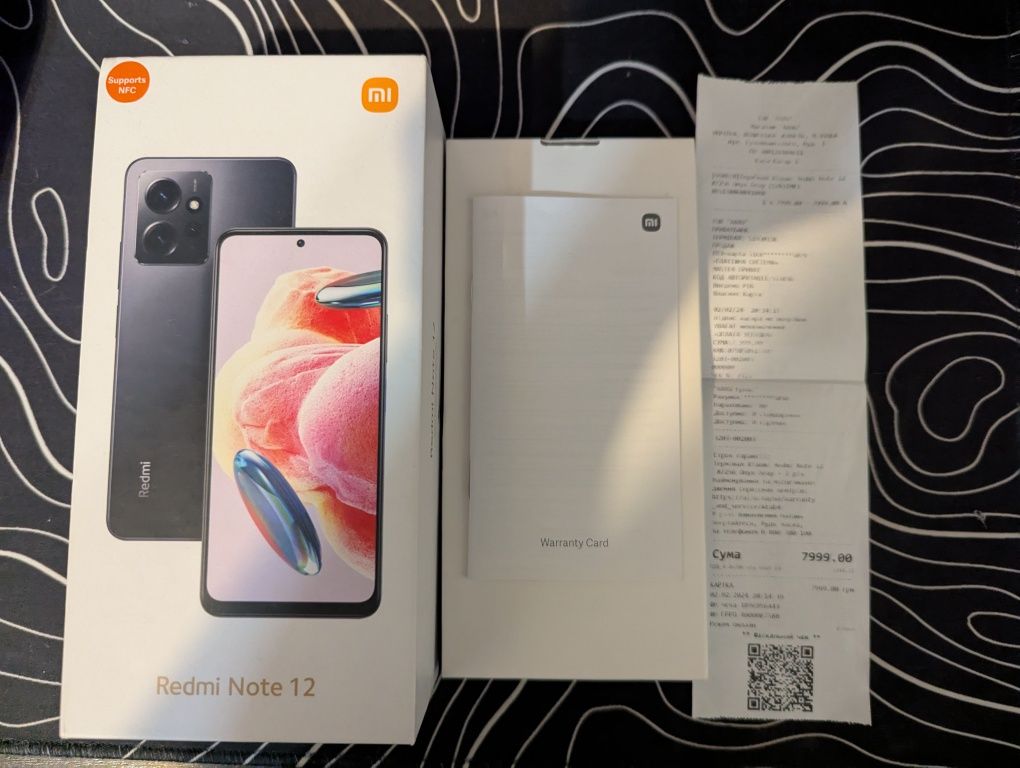 Redmi note 12 8/256
