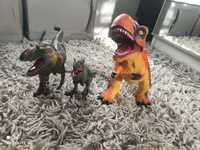 Zestaw 3szt dinozaur tyranozaur rex Dino dinuś j.nowe