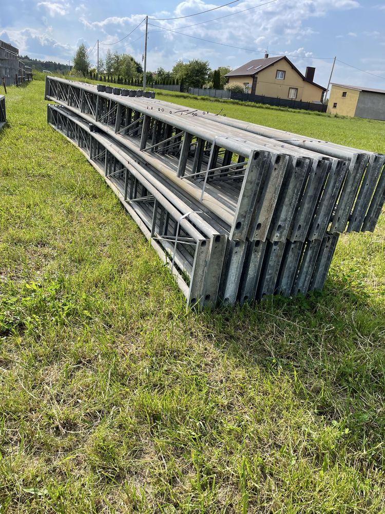 Kratownice 6.3m ocynk bindry garaż wiata krokwie
