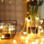 Lampki kulki led Cotton Ball small małe usb
