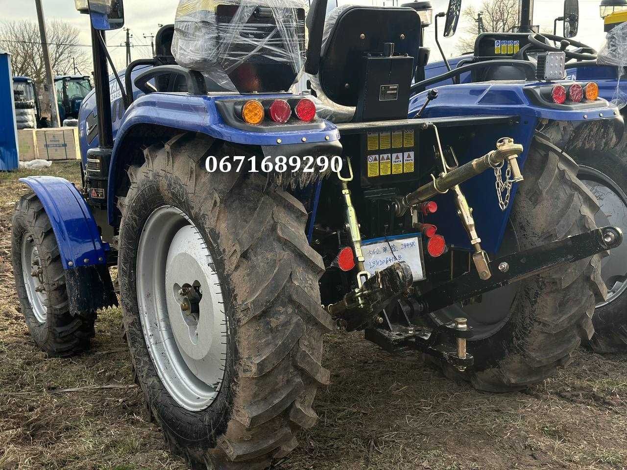 Трактор Кентавр 244SX Широка гума 3 циліндра Ведучий передній міст ГУР