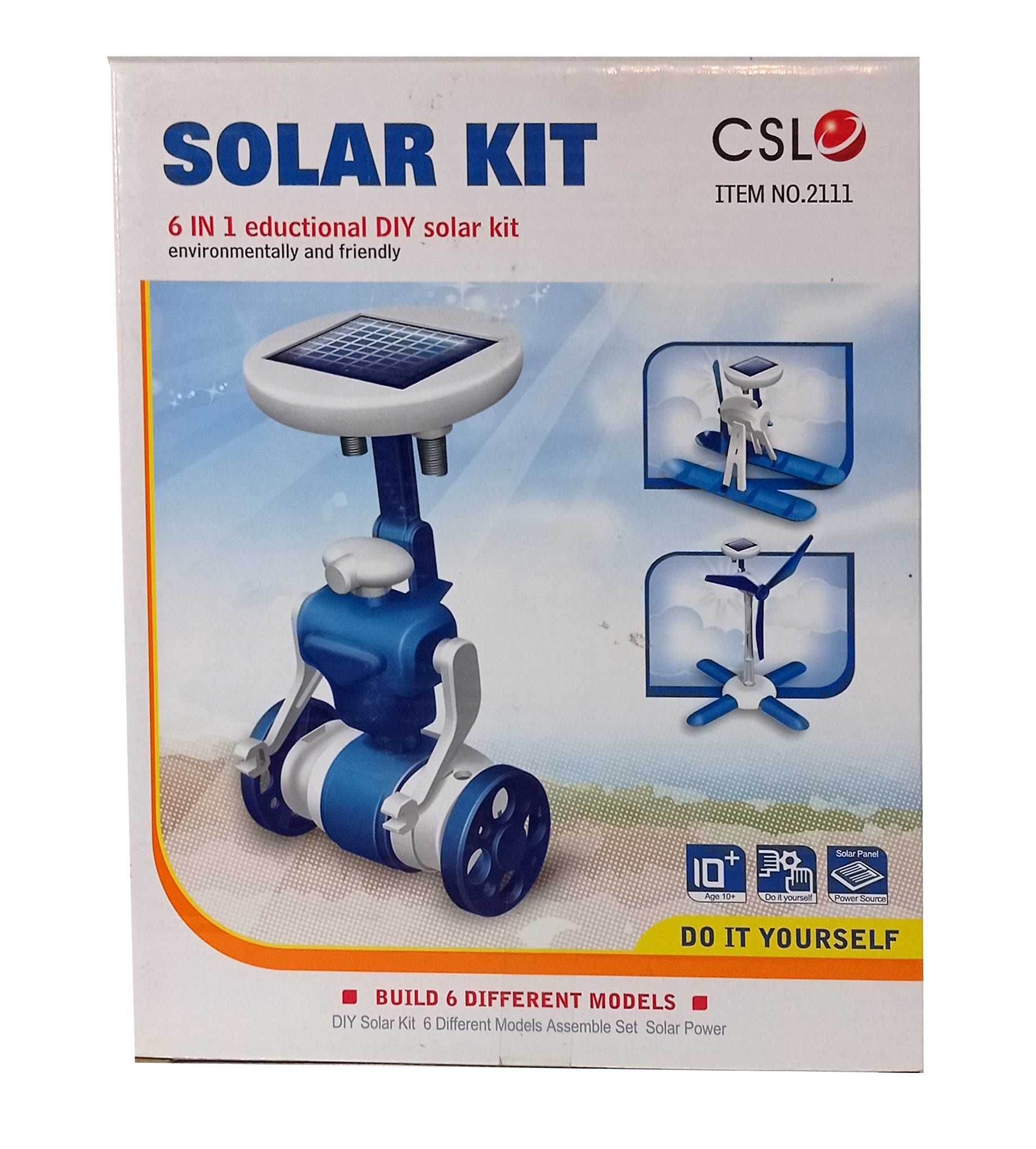 Robot solarny 6w1