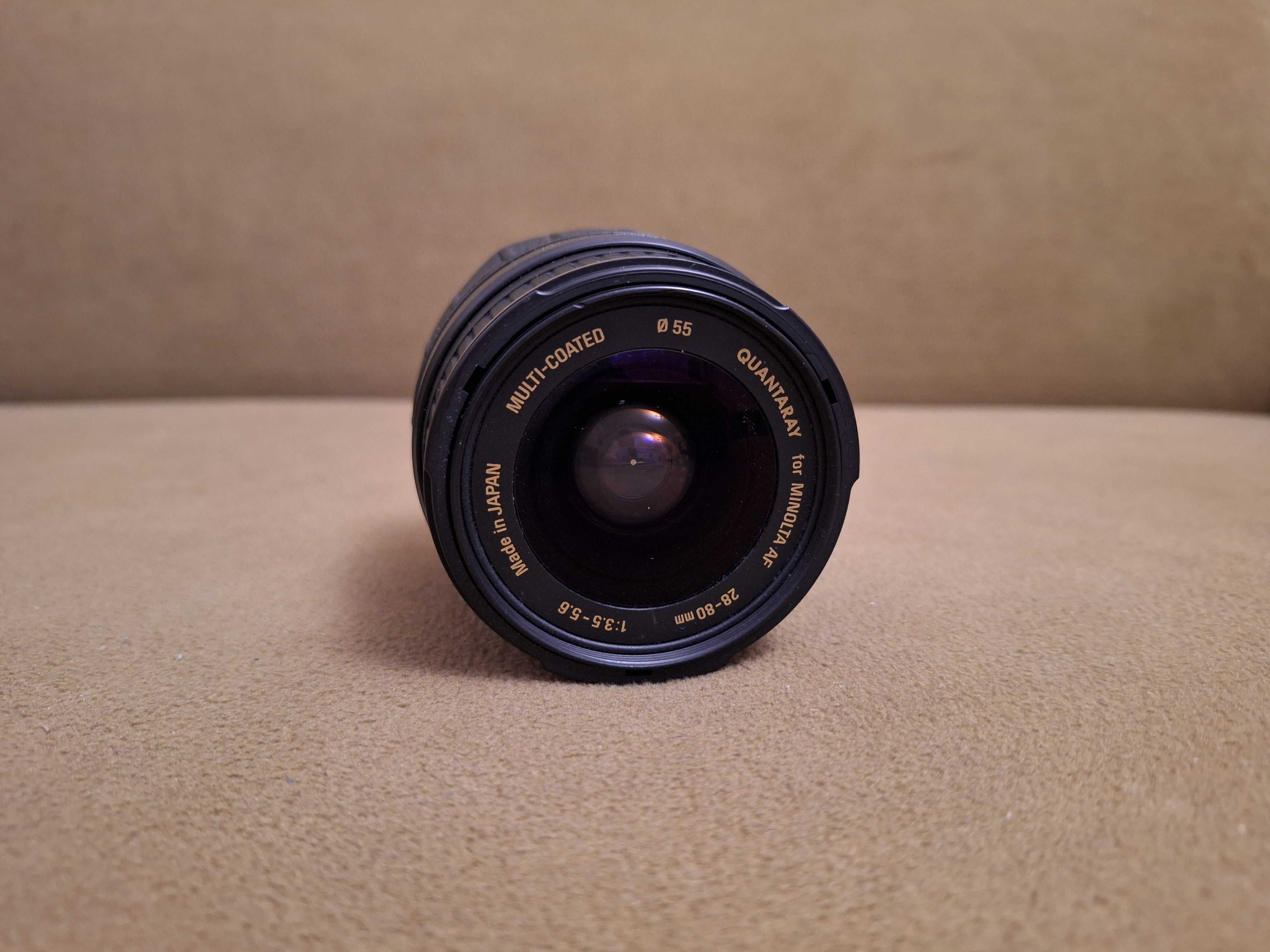 Для Sony A  об`єктив quantaray 28-80 mm 3.5 - 5.6