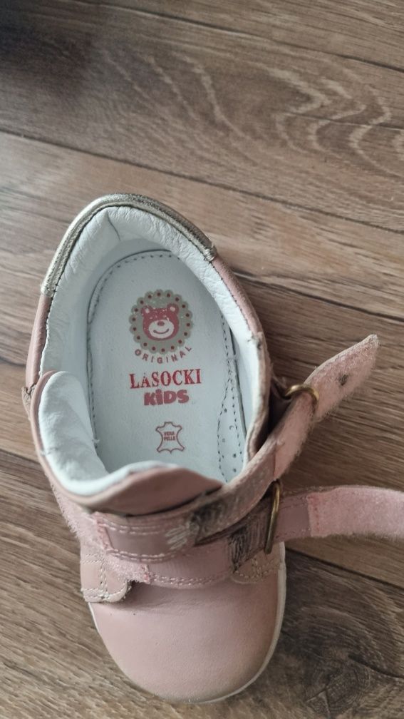 Buty/półbuty dziewczęce, rozmiar 21 Lasocki