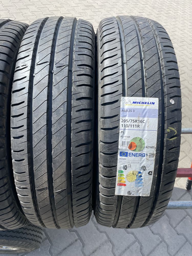 4xMichelin Agilis 3 205/75R16C 2025Rok