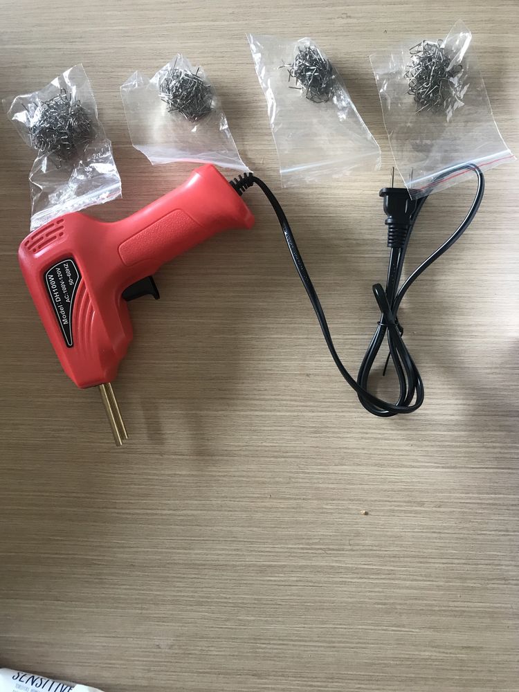 Pistola soldar plastico 110v