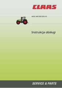 Instrukcja obsługi Claas Axos 310, 320, 330, 340 PL