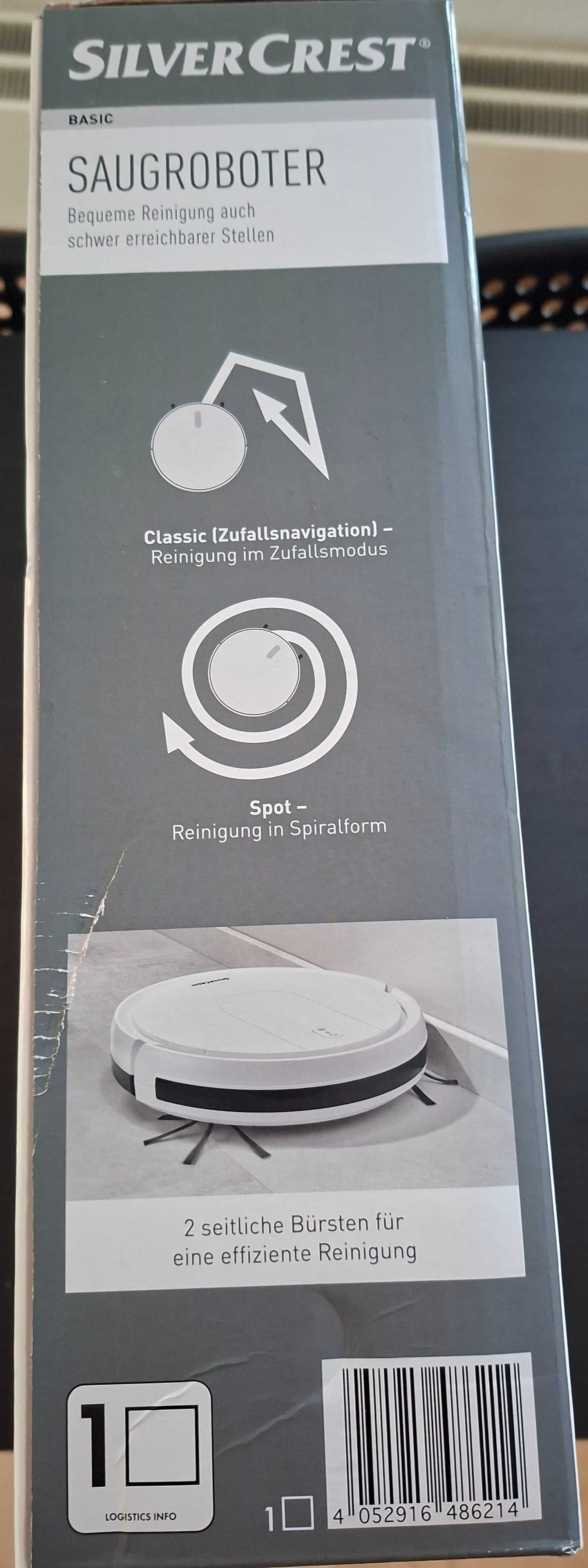 Robot sprzątający SilverCrest Saugroboter Basic 55% taniej
