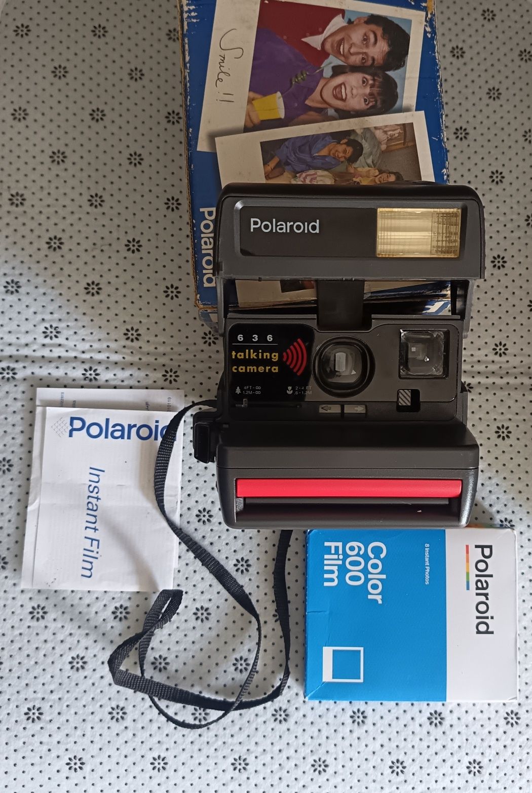 Polaroid 636 talking
