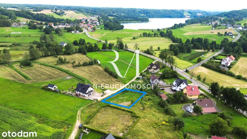 Działka z widokiem na Jezioro Sianowskie