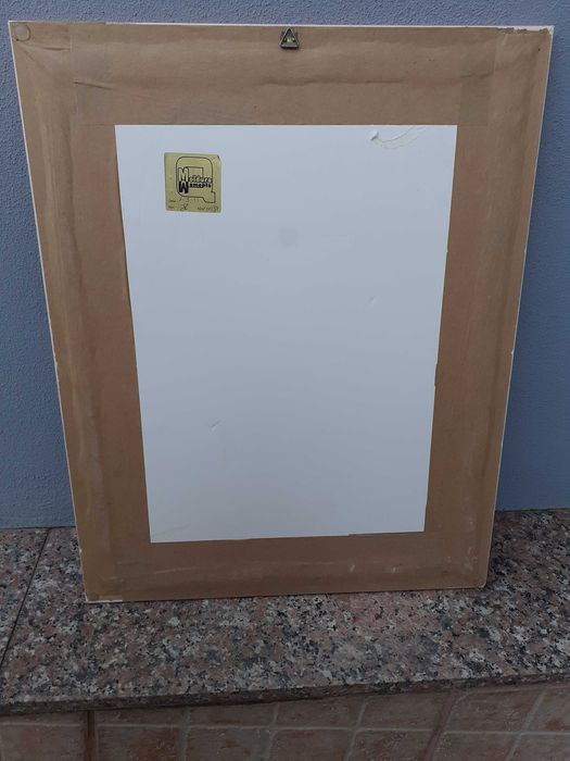 Quadro bordado à mão p/ quarto de criança