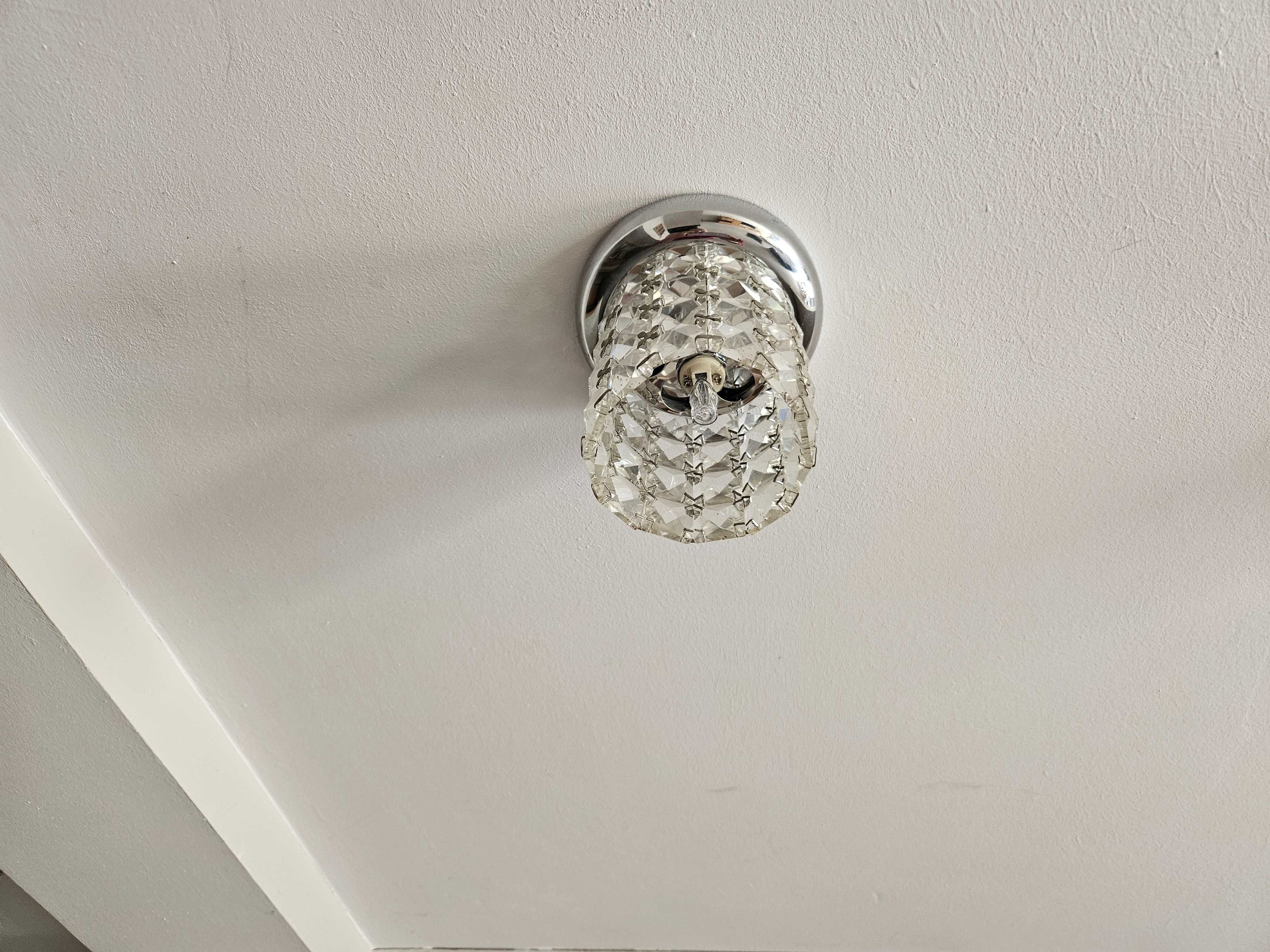 komplet 12 lamp krysztalowych do salonu