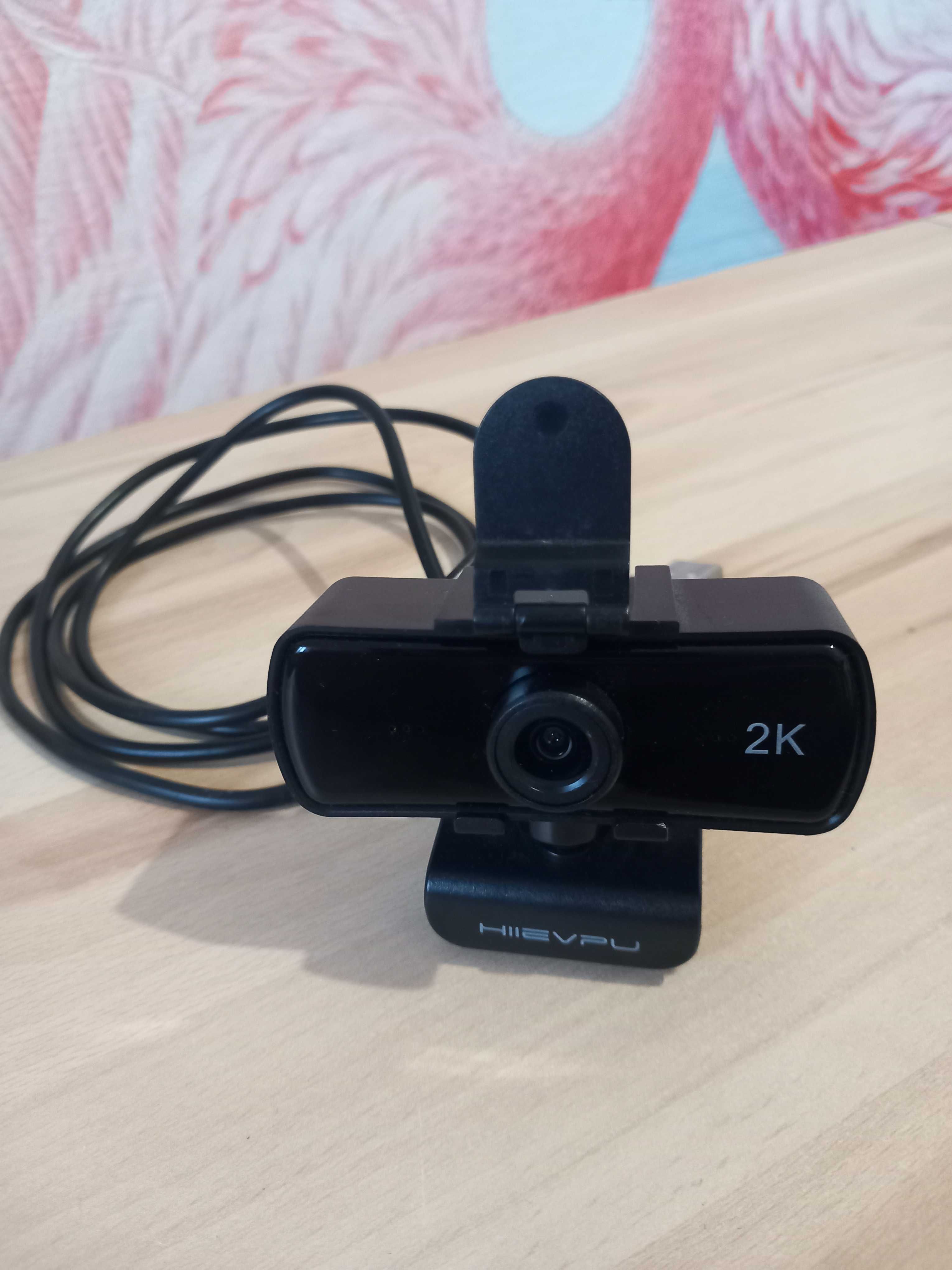 Веб камера з мікрофономHiievpu HQ-18 2K QHD для ноутбука с автофокусом