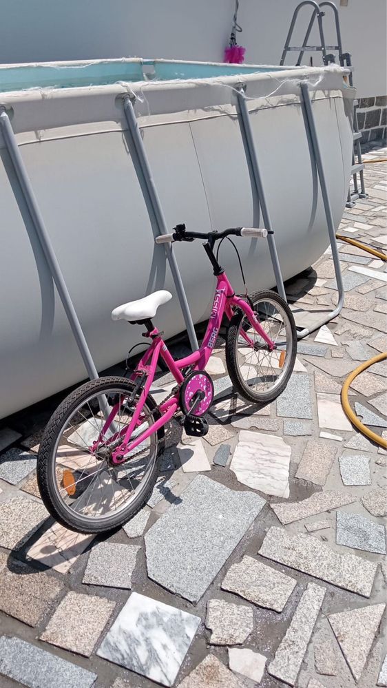 Bicicleta Rosa para criança Nova