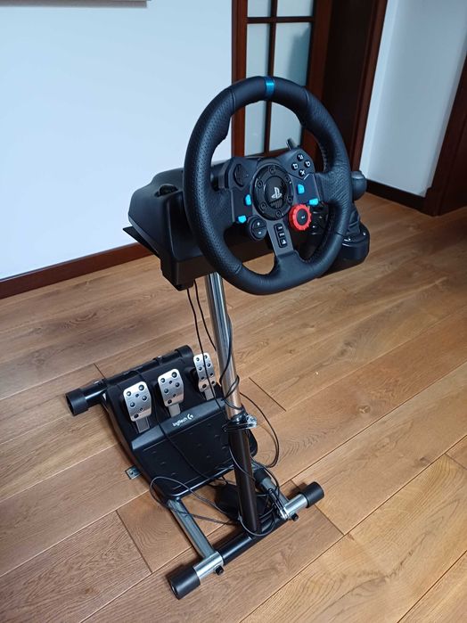 Logitech G29 + Shifter + Stojak – Stan Idealny, Używane 3 Razy
