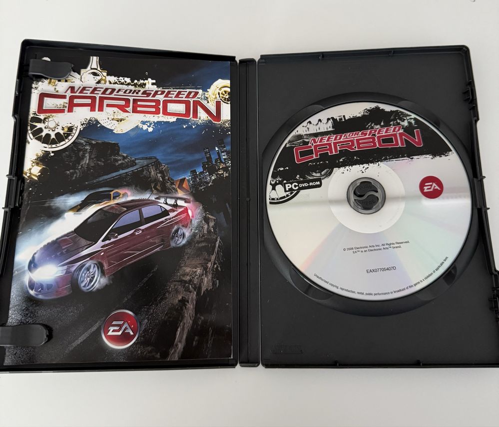 Need for speed Carbon PC DVD