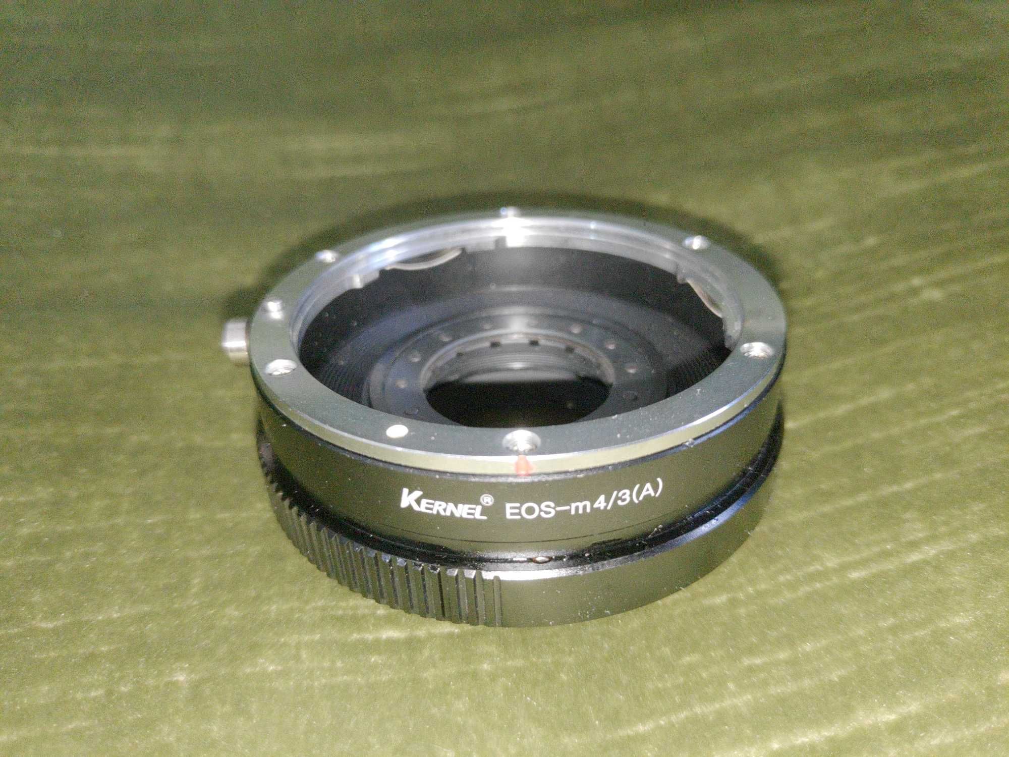 Adaptador Kernel EOS-m4/3 como novo
