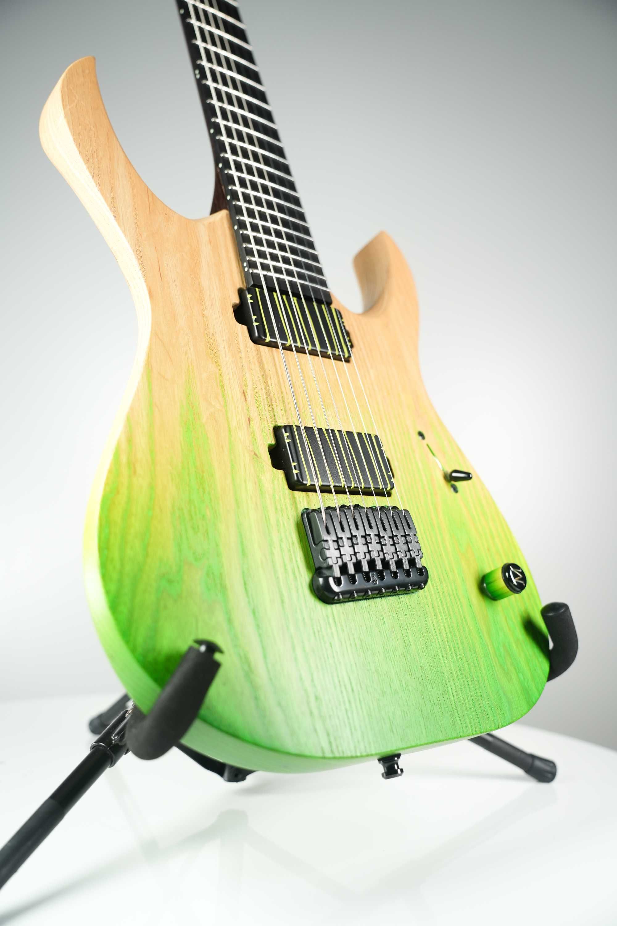 Obniżka! Mayones Duvell Q Qatsi 7 Summer Moss gitara elektryczna