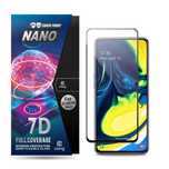 Crong 7D Nano Flexible Glass - Szkło hybrydowe 9H   Galaxy A80 / A90