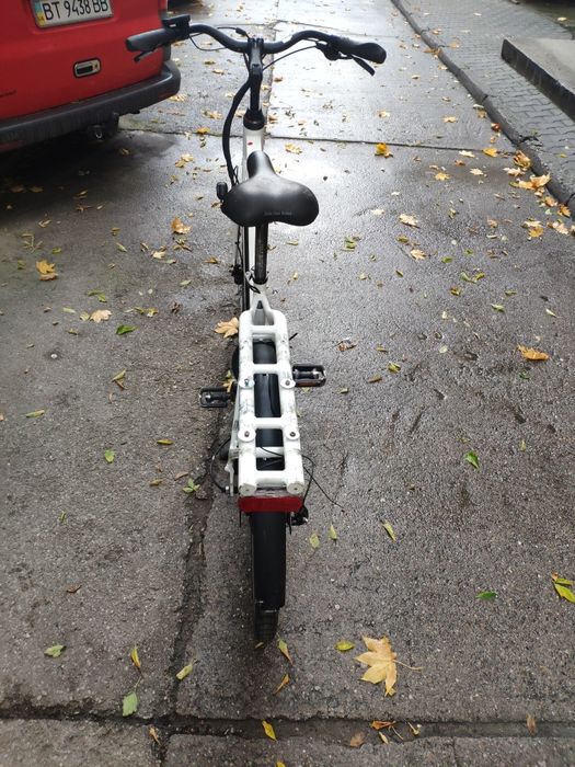 Cycle rower elektryczny z napędem elektrycznym na części