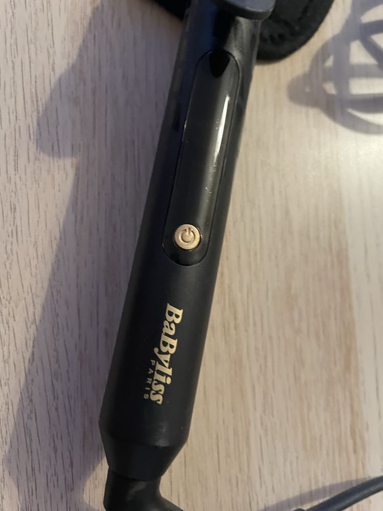Lokówka BaByliss złota, duże loki, na dlugie włosy