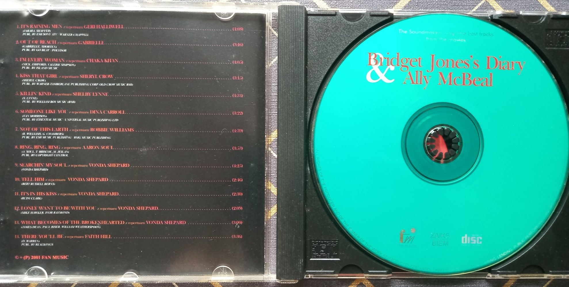 Płyta CD Ally McBeal & Bridget Jones