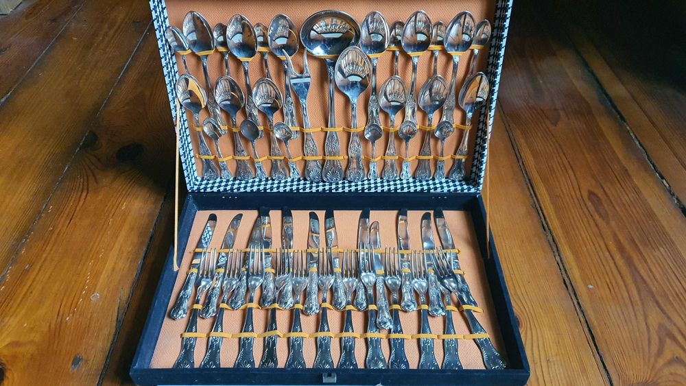 sztućce - platerowane - włochy - drugi gratis