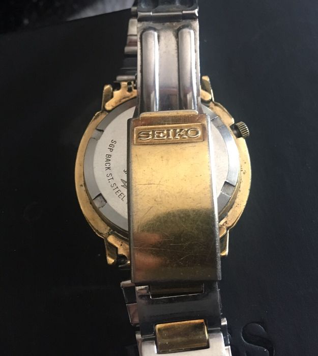 Vintage Seiko Ufo,automático,bom estado ,ouro plaque