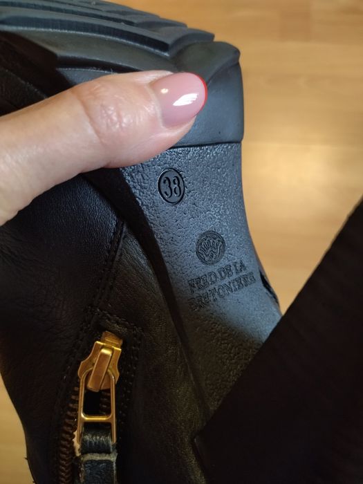 Зимові, шкіряні, жіночі ботильйони, чоботи, полусапожки