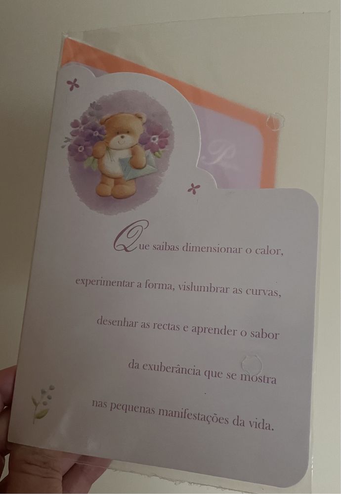 2 postais de aniversário com envelope