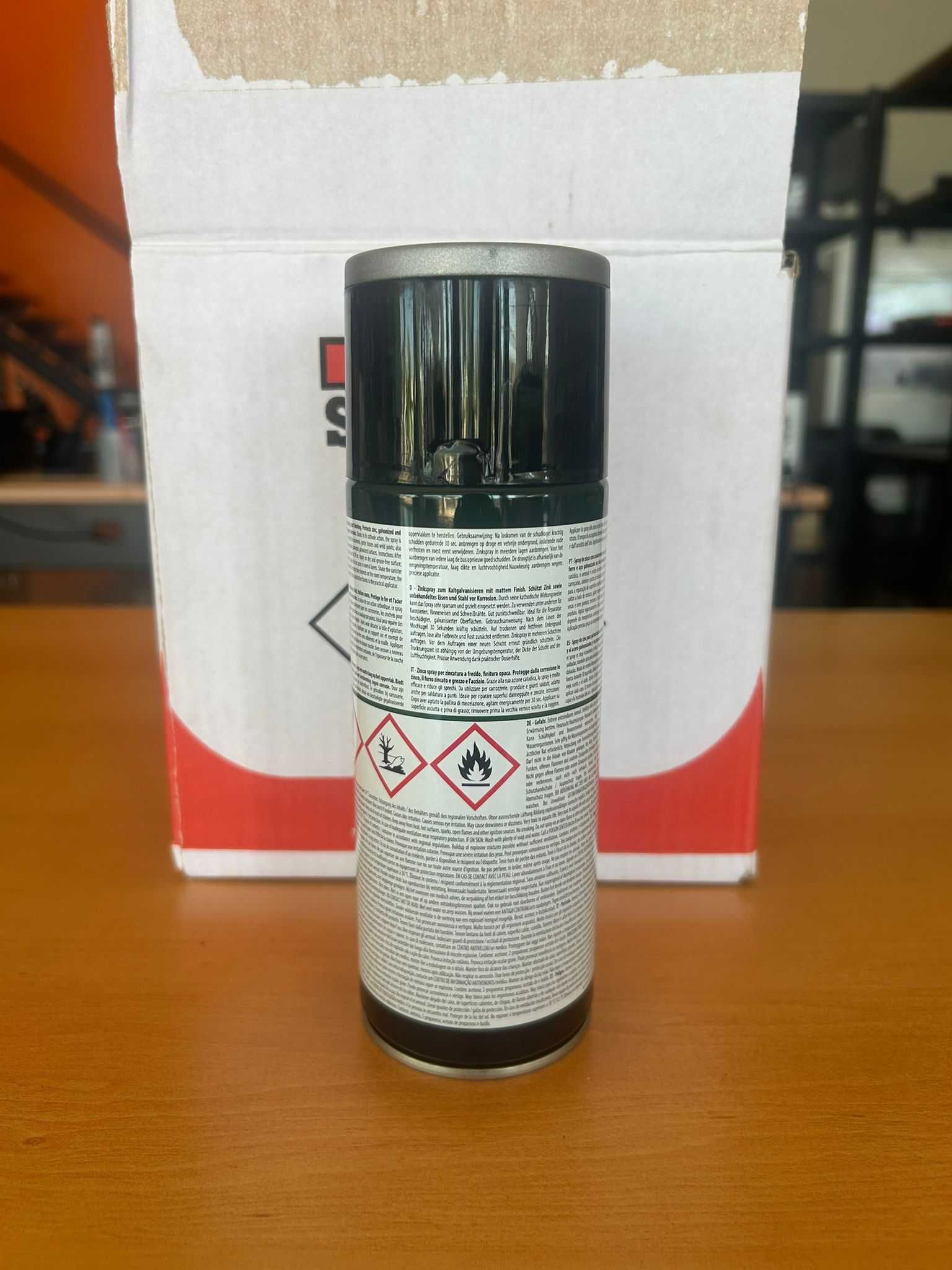 6 Latas de Spray de Zinco Soudal