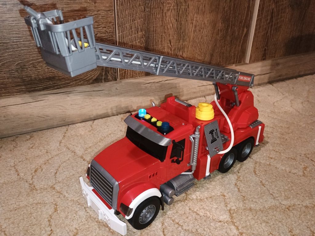 Игрушечная машинка Пожарная Bambi 7977 АВТОПРОМ со звуковыми эффектами