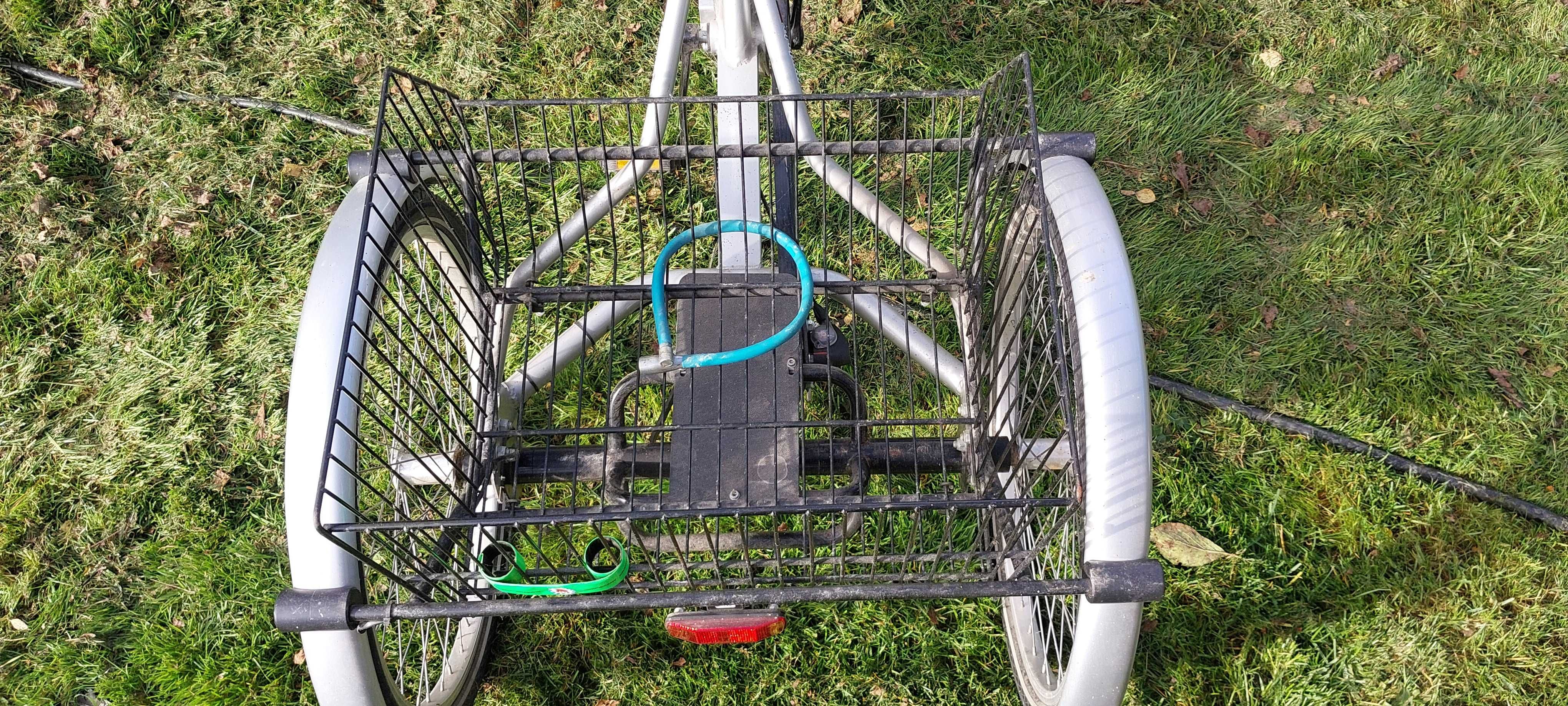 Rower trójkołowy - rehabilitacyjny