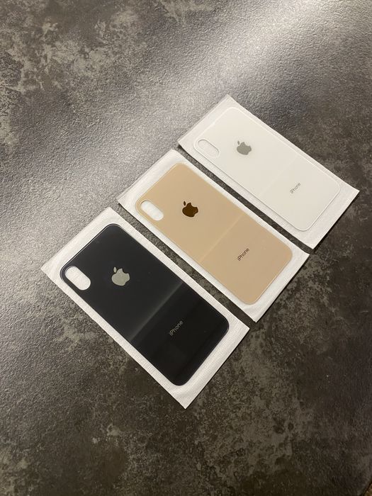 Задня кришка iPhone xs скло зад задняя крышка для айфон стекло