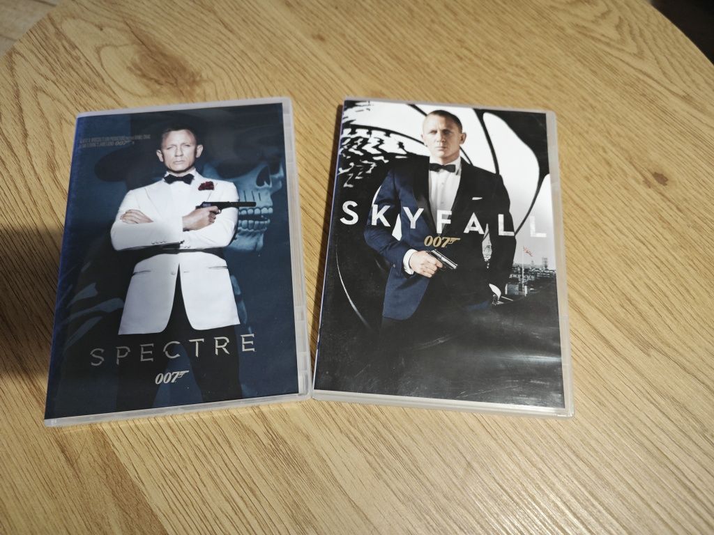 Skyfall + Spectre dvd