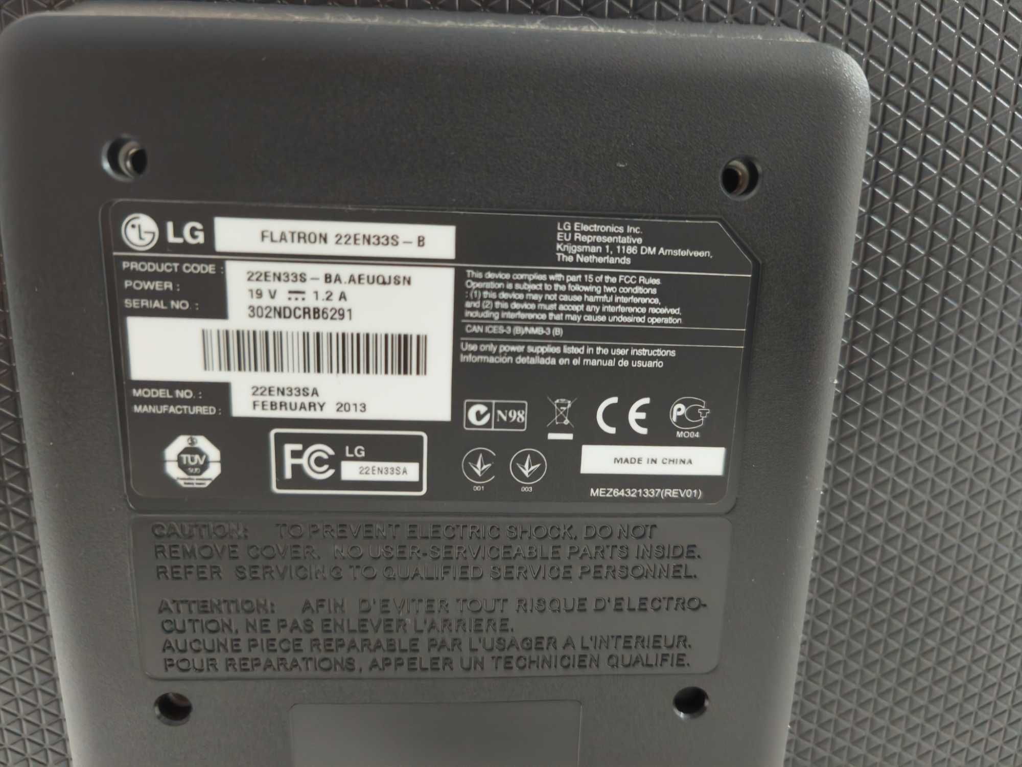 Monitor PC LG 24" Impecável