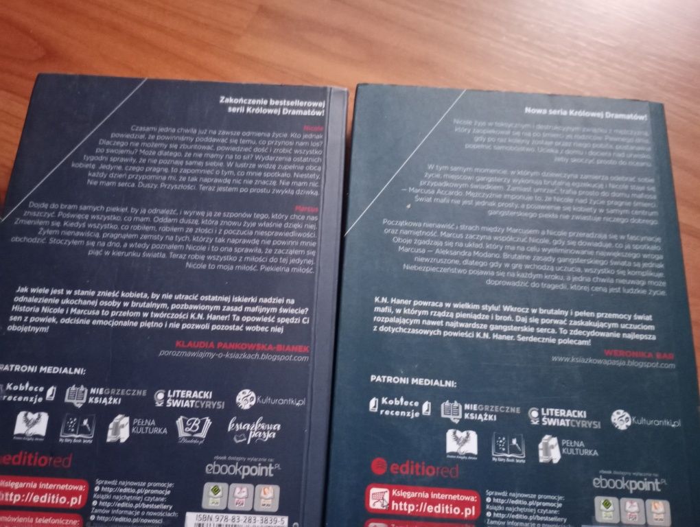 Komplet książek wydawnictwa editio red.