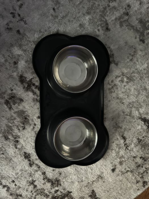 Bebedouro / Comedouro em formato de osso