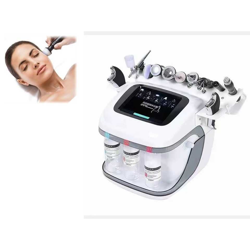 Máquina Facial de Água Hidra 8 in 1 Tecnologia Avançada SPA  2024