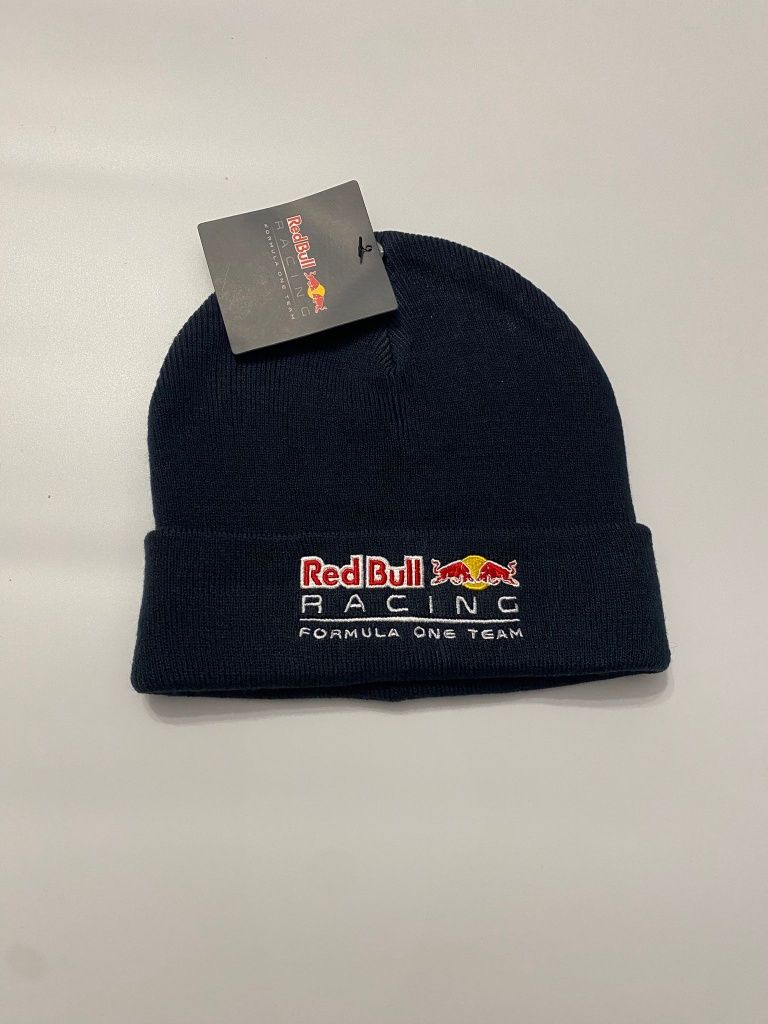 Czapka zimowa red bull f1