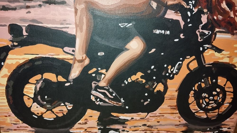 Картина по номерах за номерами готова