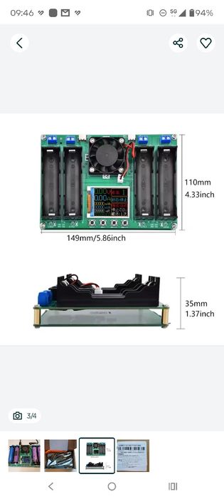 Edukacyjny tess teer 4x18650