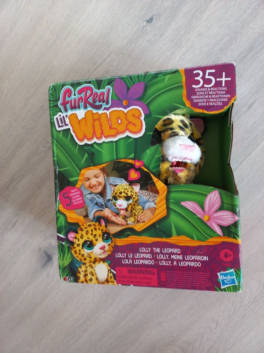 Оригінал furreal lolly Hasbro тигр леопард  лоллі