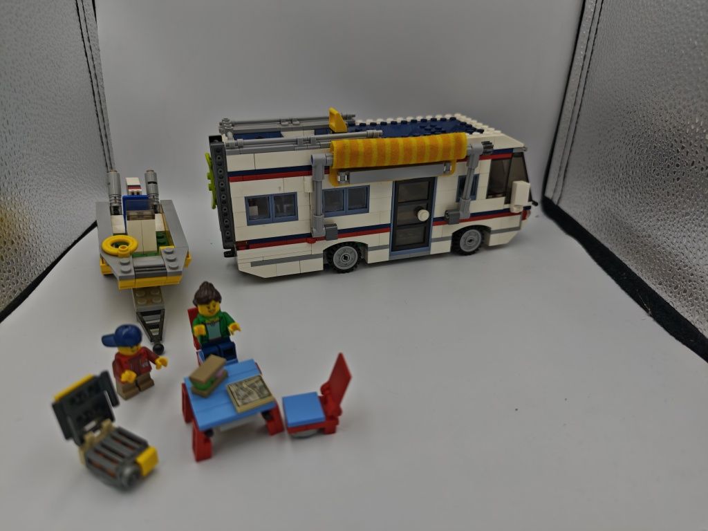 LEGO 41052 kamper, brak miśka i drzewek